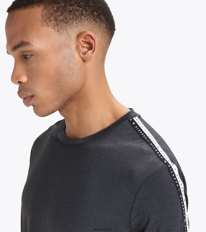 ss camiseta ser uno 8T8H4Z380 negro hombres Diadora vestir