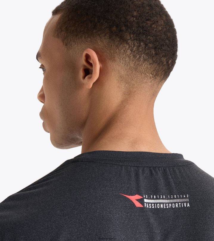 ss camiseta ser uno 8T8H4Z380 negro hombres Diadora vestir