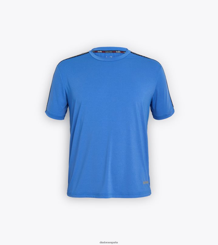 ss camiseta ser uno 8T8H4Z381 fiordaliso azul cielo hombres Diadora vestir