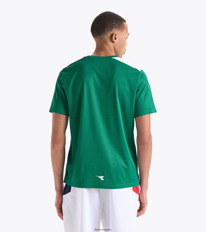 ss core camiseta t 8T8H4Z400 golf verde hombres Diadora vestir