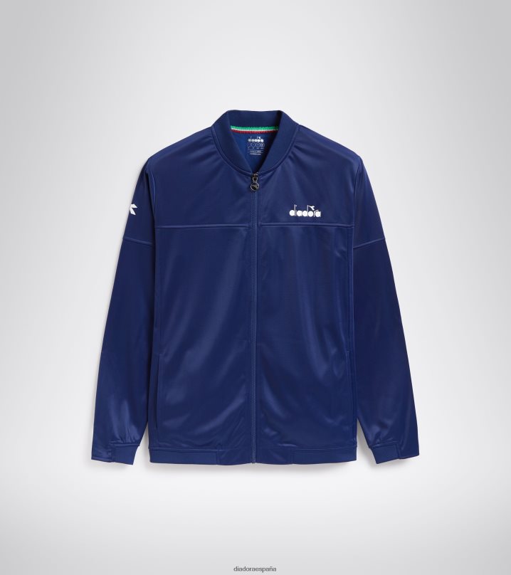 chaqueta corte club 8T8H4Z364 marina saltire hombres Diadora vestir
