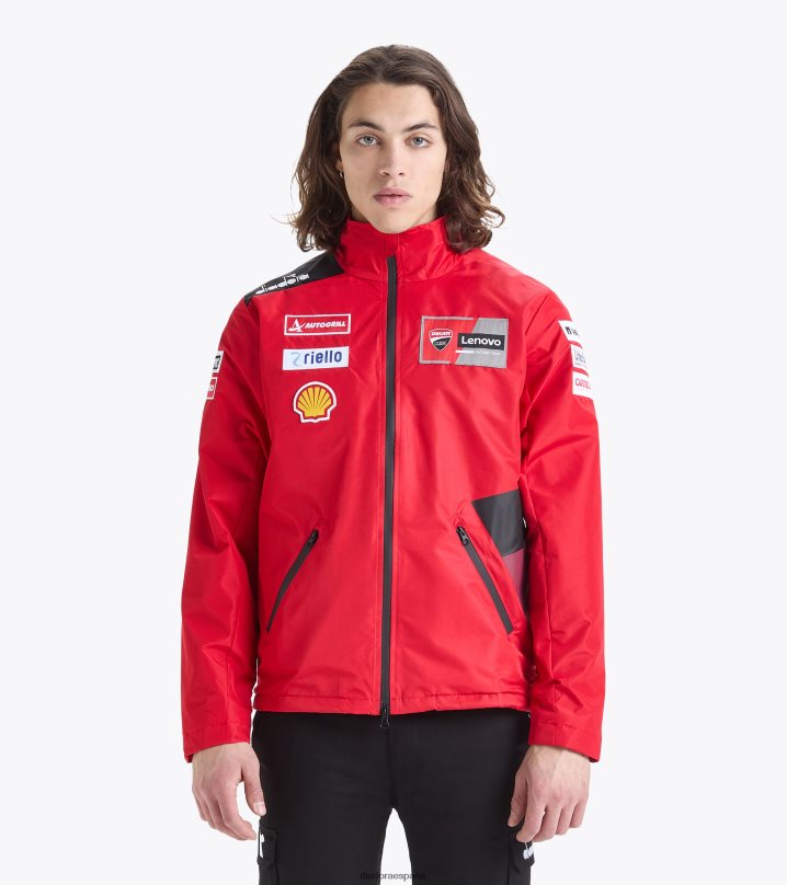 chaqueta ducati réplica mgp23 8T8H4Z121 ducati mgp rojo/negro hombres Diadora vestir