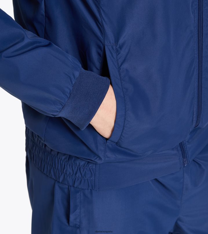 corte de chaqueta 8T8H4Z386 marina saltire hombres Diadora vestir