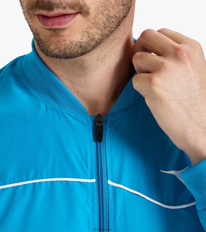 corte de chaqueta 8T8H4Z388 fluo real hombres Diadora vestir