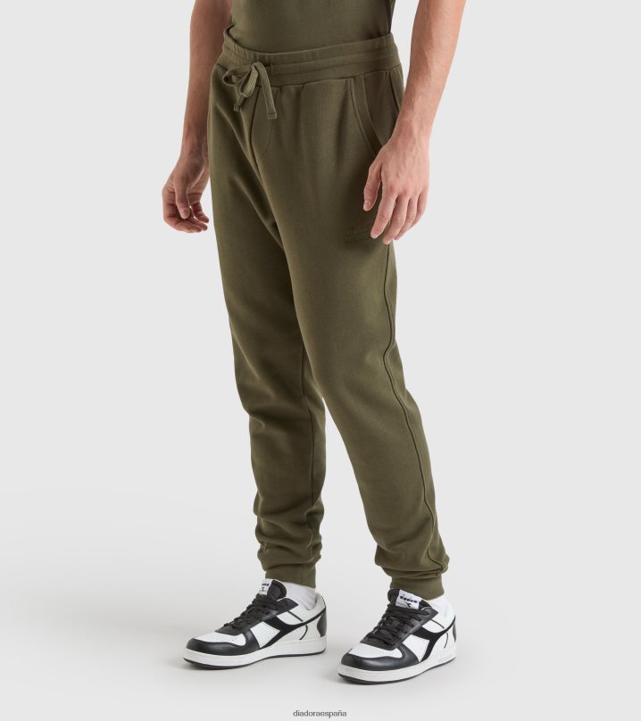 pantalón jogger mii 8T8H4Z300 militar verde hombres Diadora vestir