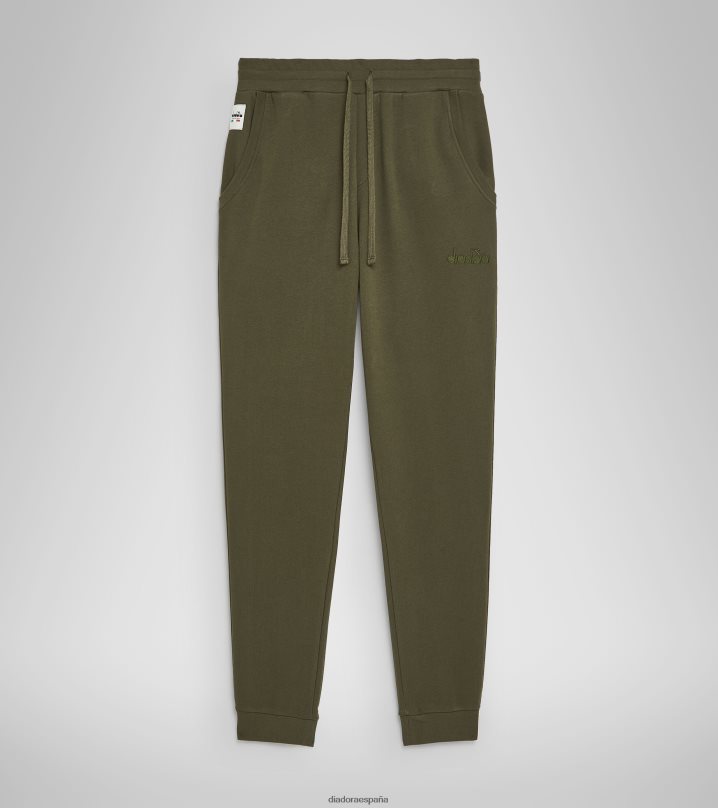 pantalón jogger mii 8T8H4Z300 militar verde hombres Diadora vestir