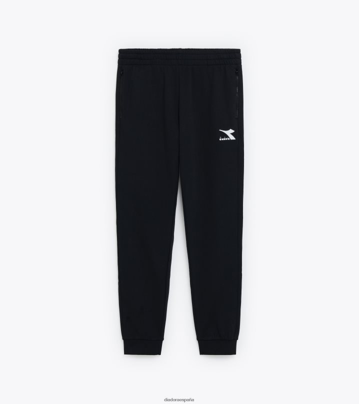 pantalones jogger slam 8T8H4Z384 negro hombres Diadora vestir