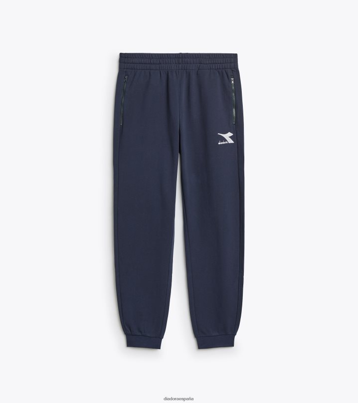 pantalones jogger slam 8T8H4Z385 azul marino clásico hombres Diadora vestir