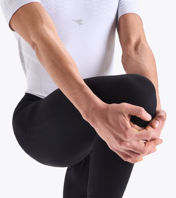 acto de pantalones 8T8H4Z420 negro hombres Diadora vestir