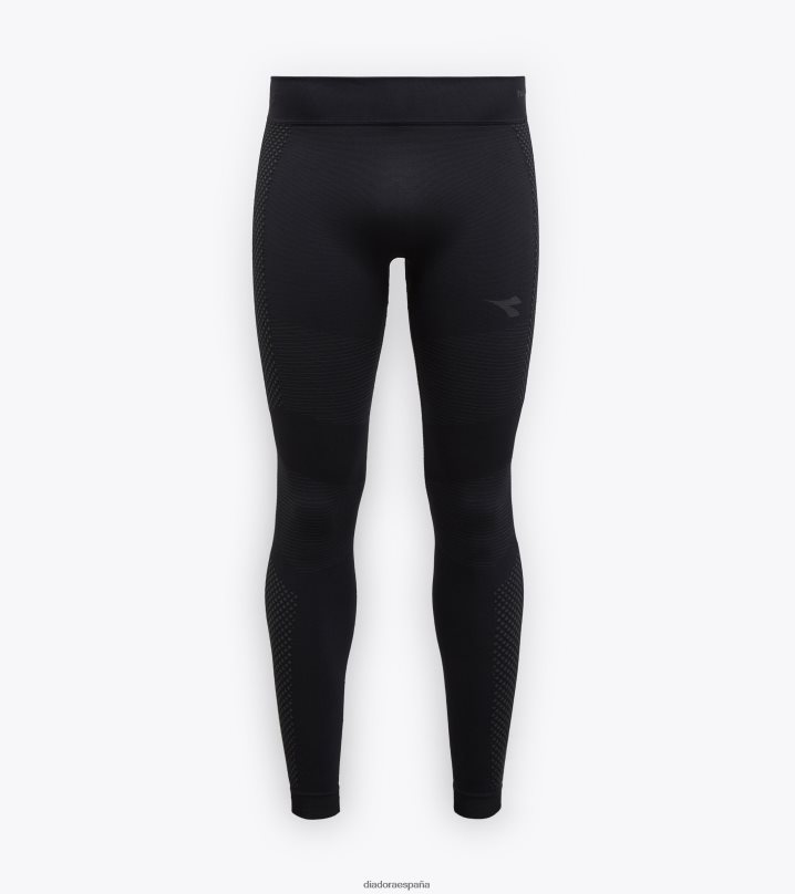 pantalones de poder ocultos 8T8H4Z251 negro hombres Diadora vestir