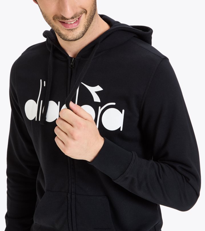 club de sudor hd fz 8T8H4Z349 negro hombres Diadora vestir