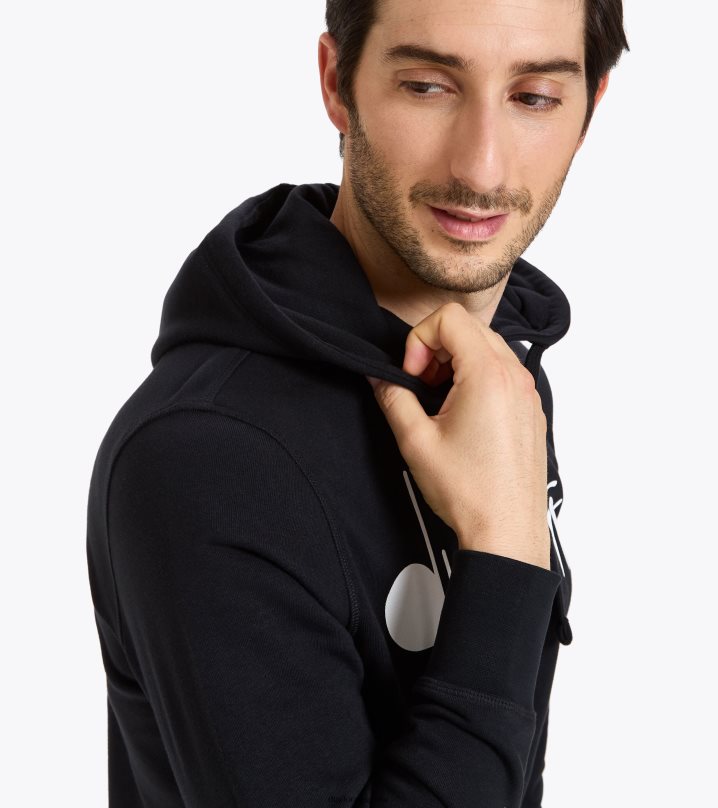 club de sudor hd fz 8T8H4Z349 negro hombres Diadora vestir