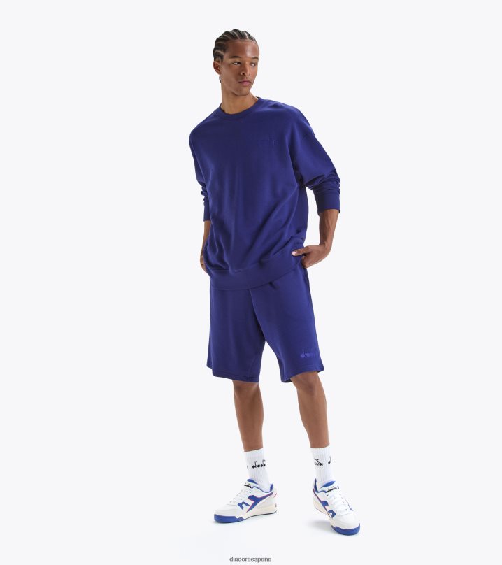 logotipo de spw de la tripulación de la sudadera 8T8H4Z278 Plano hombres Diadora vestir