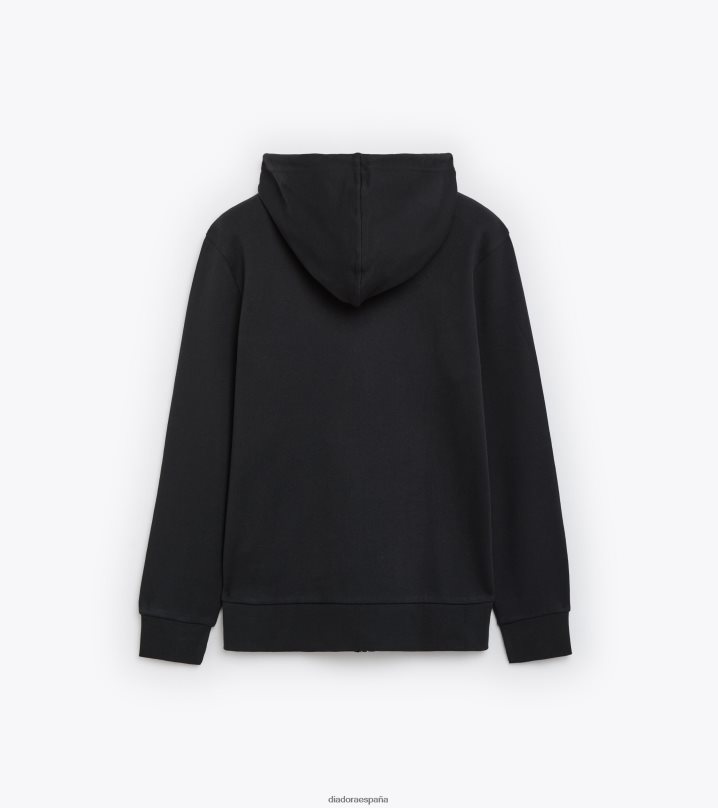 sudadera con capucha fz core 8T8H4Z331 negro hombres Diadora vestir