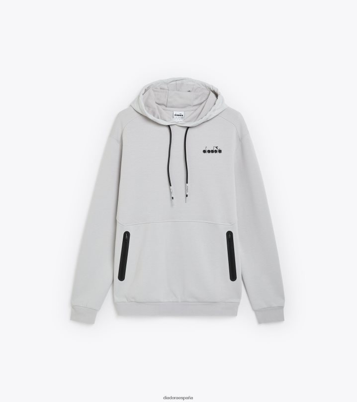 urbanidad con capucha 8T8H4Z146 roca gris hombres Diadora vestir