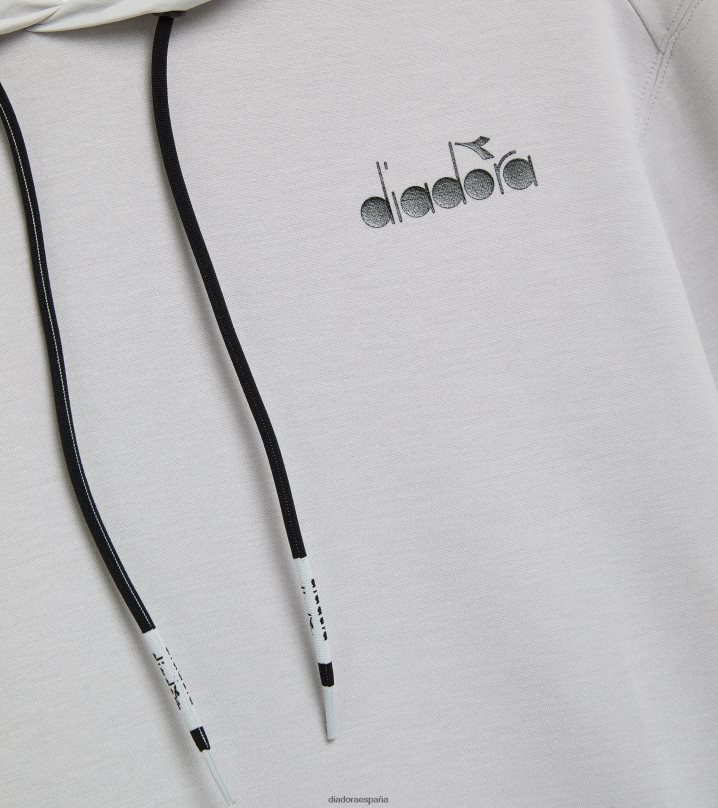 urbanidad con capucha 8T8H4Z146 roca gris hombres Diadora vestir