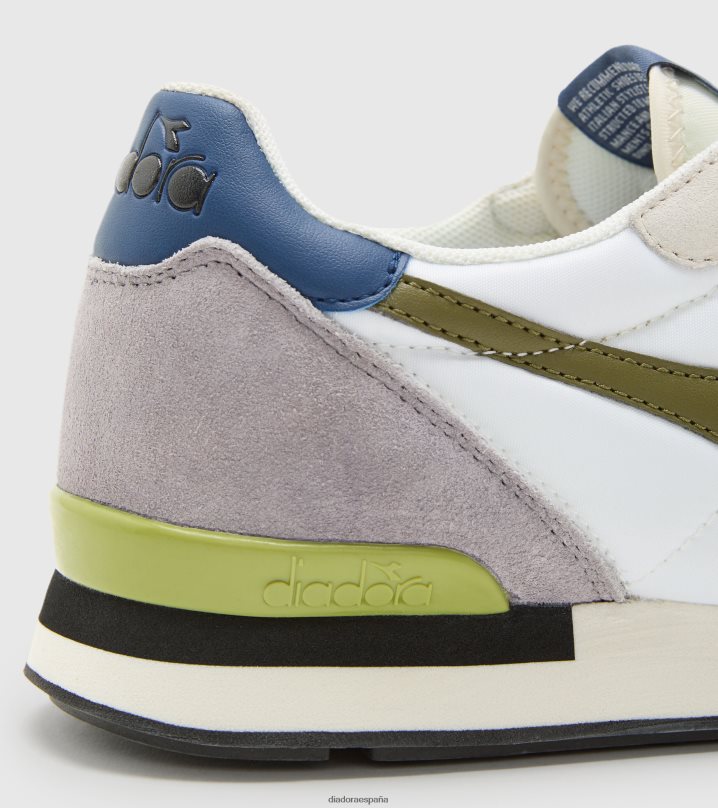 Camaro 8T8H4Z264 blanco/aguacate/poseidon hombres Diadora zapatos