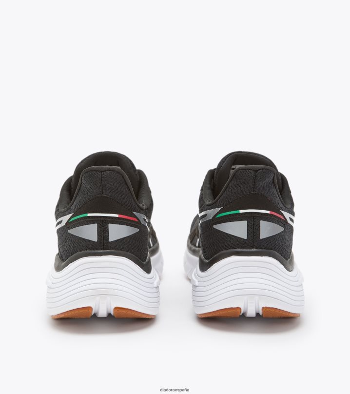 equipar el núcleo 8T8H4Z126 negro/plata/blanco hombres Diadora zapatos