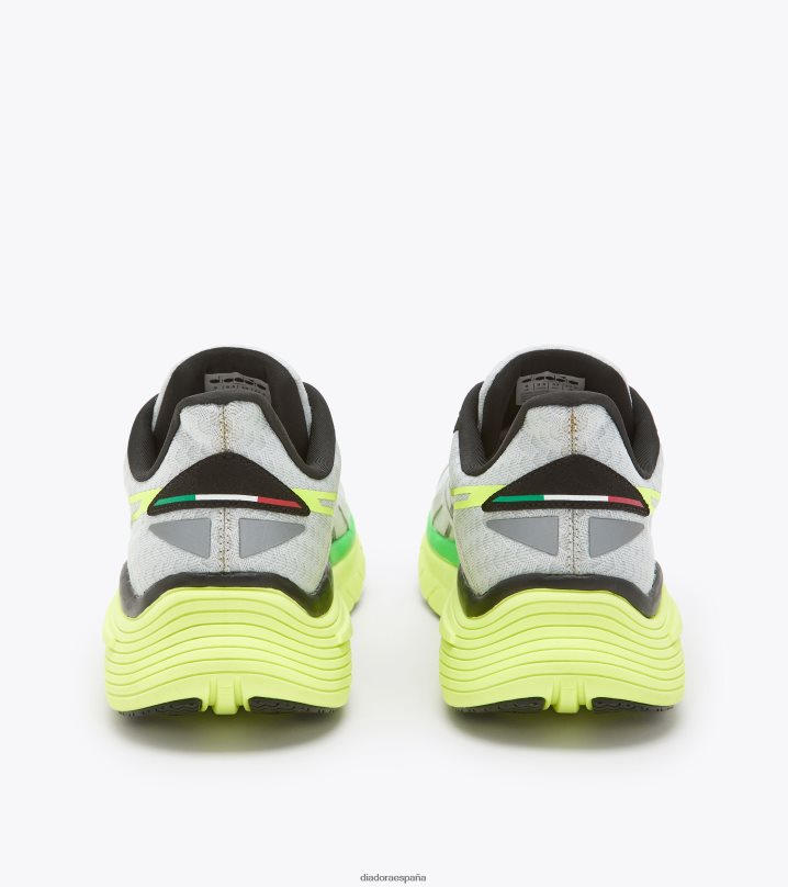 equipar el núcleo 8T8H4Z127 plateado/negro/amarillo fl dd hombres Diadora zapatos