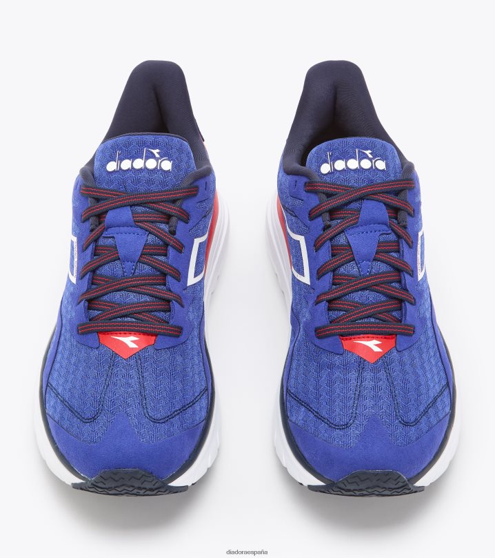 equipar el núcleo 8T8H4Z128 blanco/rojo fuego hombres Diadora zapatos