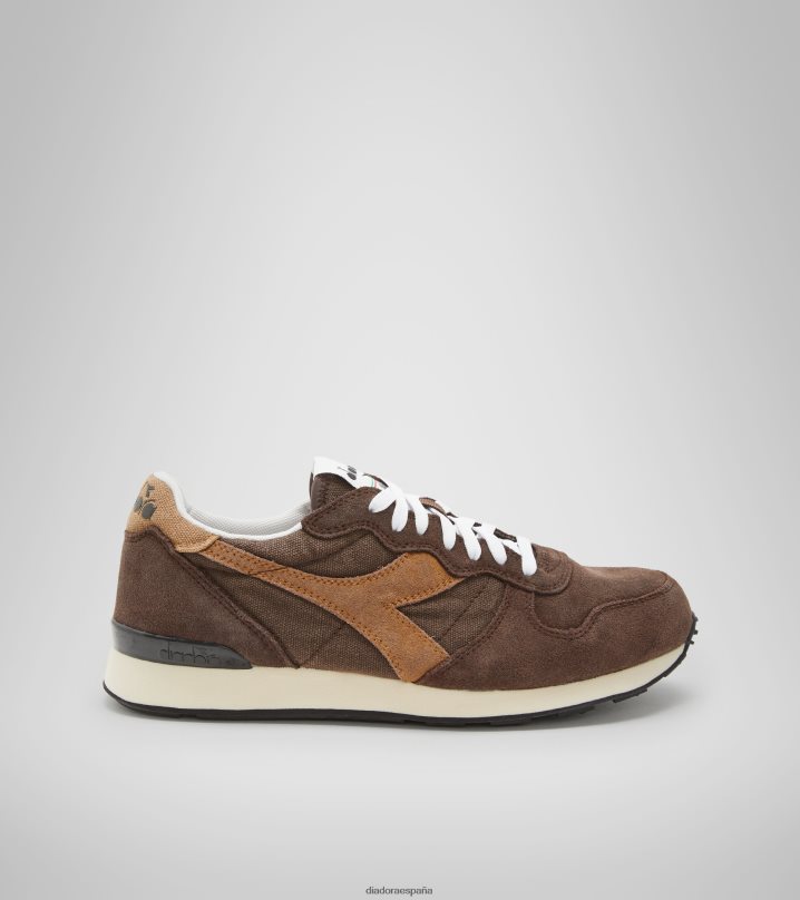gamuza camaro 8T8H4Z232 java/piel de castor hombres Diadora zapatos