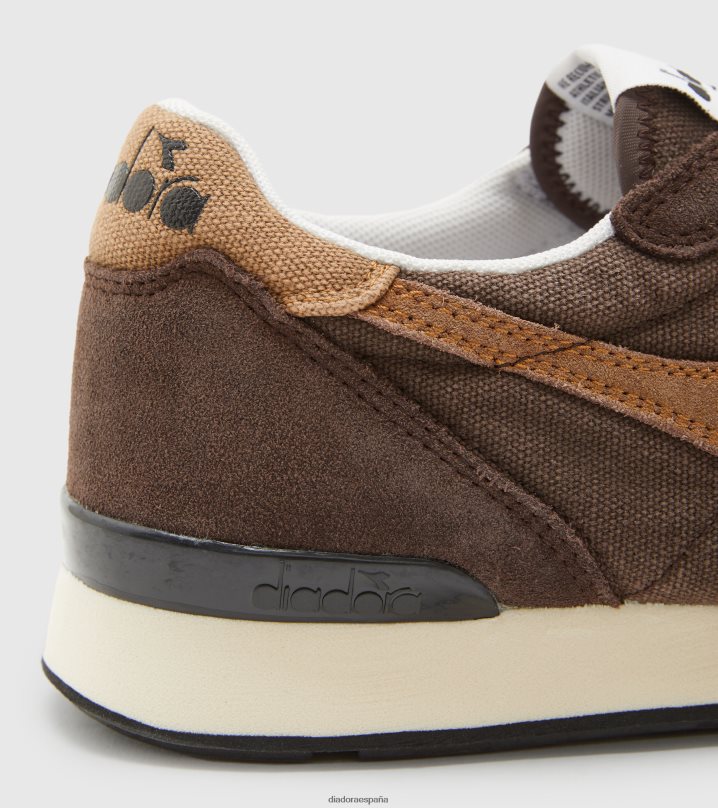 gamuza camaro 8T8H4Z232 java/piel de castor hombres Diadora zapatos