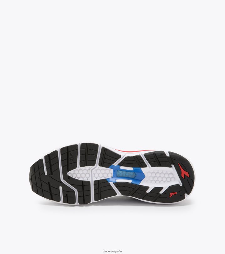 mitos blushield 8 vórtice 8T8H4Z115 plata dd/blanco/negro hombres Diadora zapatos