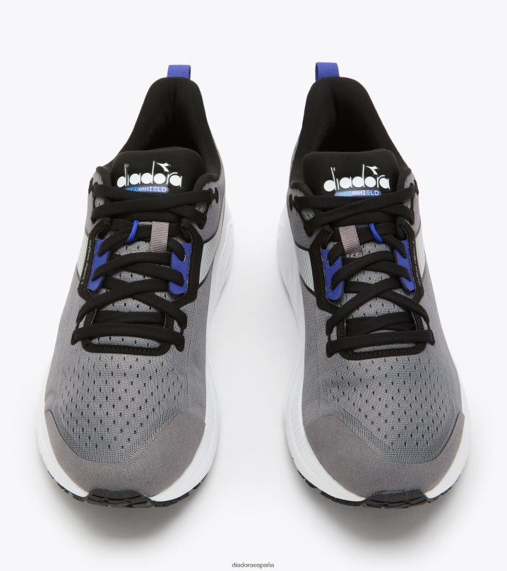 mitos blushield vigore 2 8T8H4Z107 gris acero/negro hombres Diadora zapatos