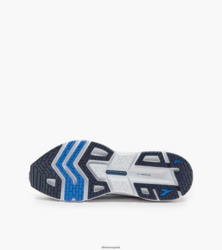 mitos blushield volo 3 8T8H4Z131 blanco/rojo fuego hombres Diadora zapatos