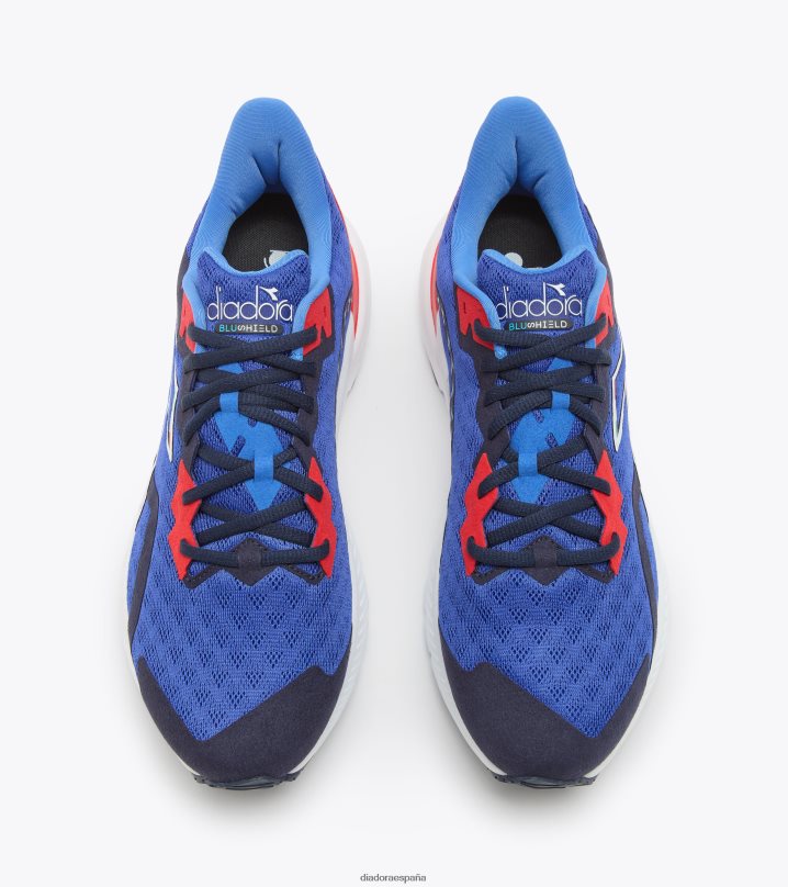 mitos blushield volo 3 8T8H4Z131 blanco/rojo fuego hombres Diadora zapatos