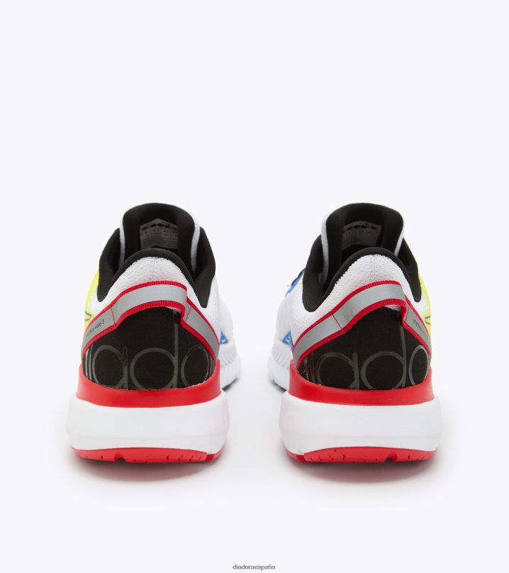 mitos blushield volo 3 8T8H4Z132 blanco/negro/amarillo flúor hombres Diadora zapatos