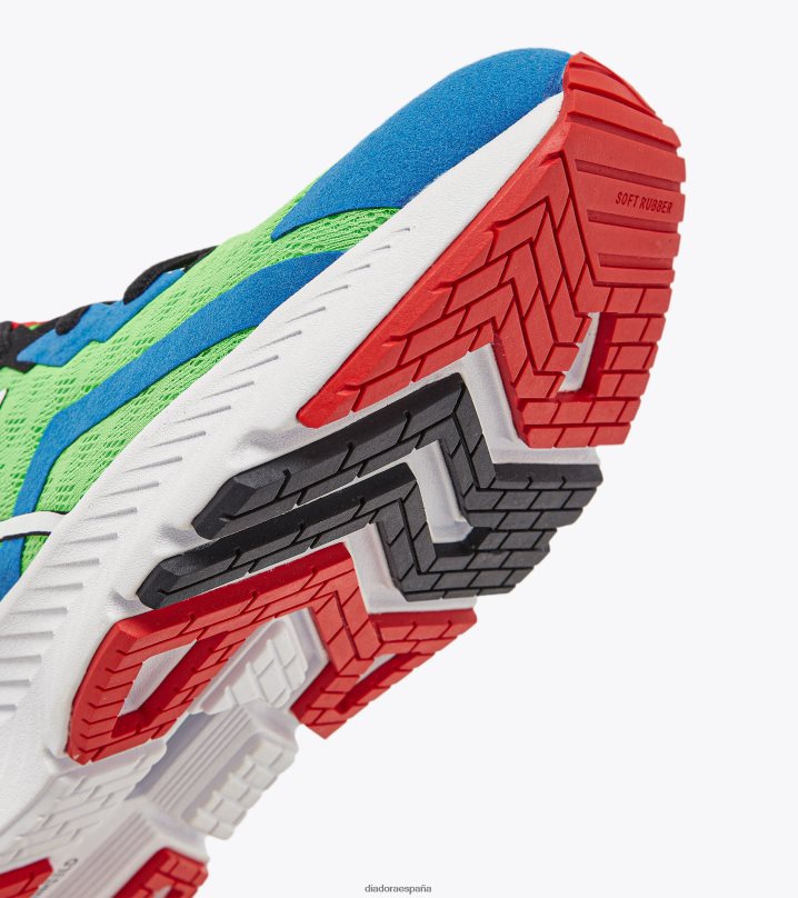 mitos blushield volo 3 8T8H4Z133 verde fluo/blanco/negro hombres Diadora zapatos