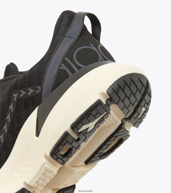 mitos blushield volo cadera 3 8T8H4Z130 negro/blanco susurro hombres Diadora zapatos