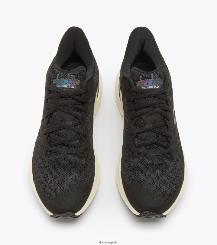 mitos blushield volo cadera 3 8T8H4Z130 negro/blanco susurro hombres Diadora zapatos