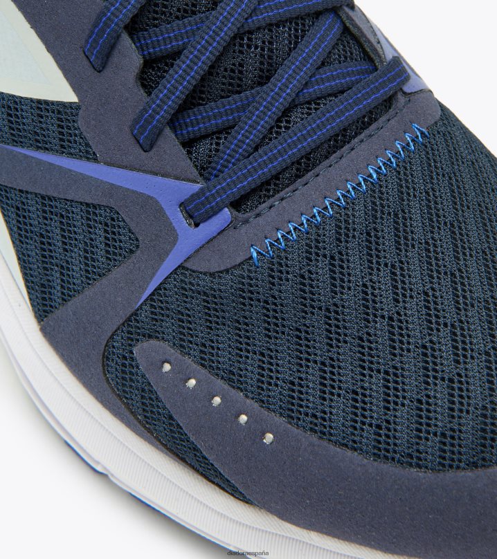 mythos blushield 8 vórtice de ancho 8T8H4Z124 corsario azul/blanco hombres Diadora zapatos