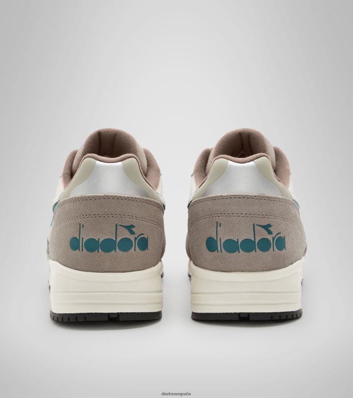 n902 8T8H4Z210 pergamino/pluma gris/alfalfa hombres Diadora zapatos