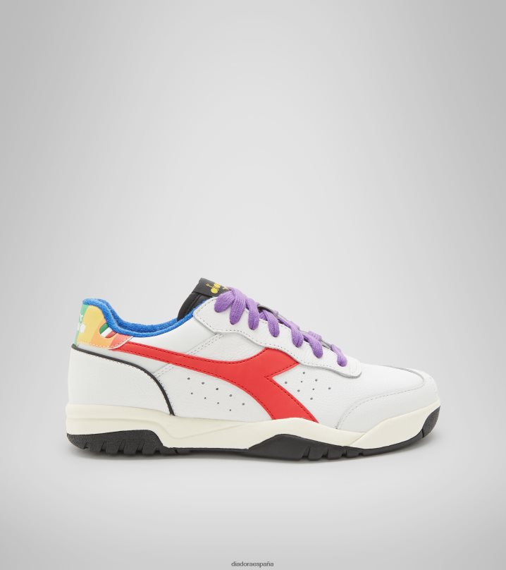 prisma inconformista 8T8H4Z629 blanco/rojo/verde/azul real/naranja hombres Diadora zapatos