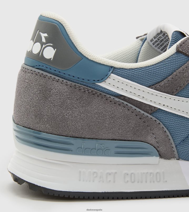 titán 8T8H4Z240 espejismo azul/gris acero hombres Diadora zapatos