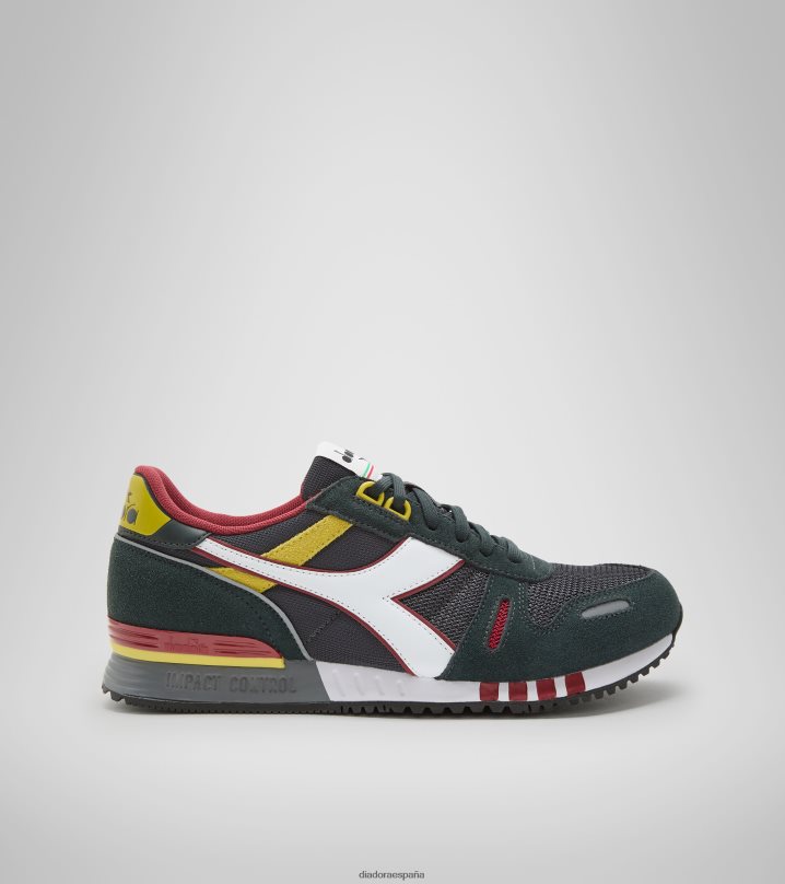 titán 8T8H4Z242 gris acero/jet set hombres Diadora zapatos