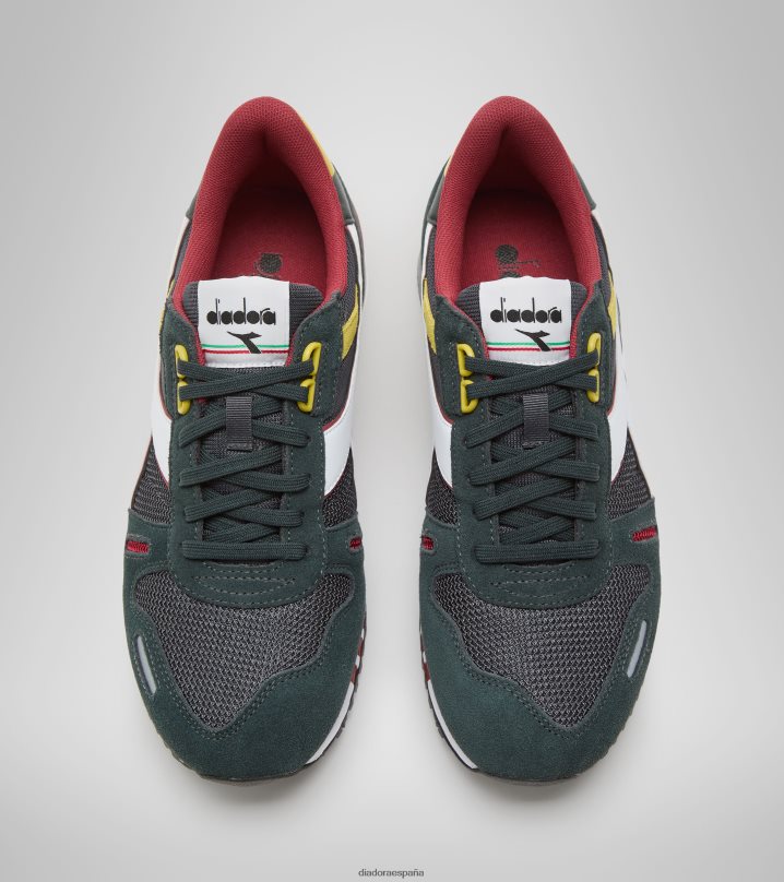 titán 8T8H4Z242 gris acero/jet set hombres Diadora zapatos