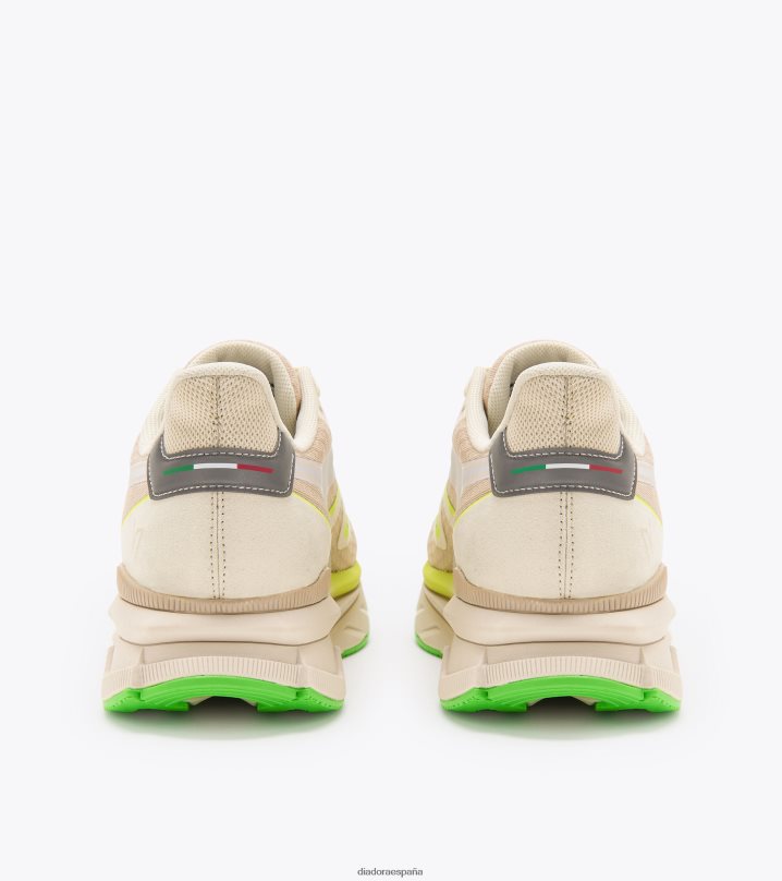 átomo v7000 8T8H4Z75 gris humo/blanco/blanco susurro hombres Diadora zapatos