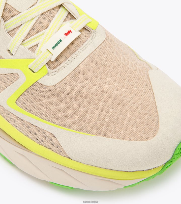 átomo v7000 8T8H4Z75 gris humo/blanco/blanco susurro hombres Diadora zapatos