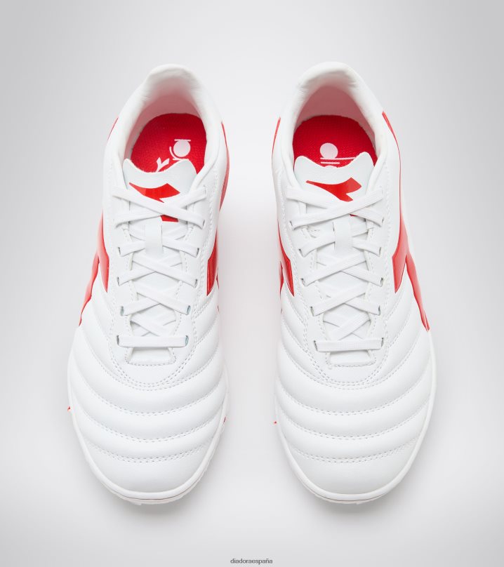 brasil elite2 r tfr 8T8H4Z311 blanco/rojo milano hombres Diadora zapatos