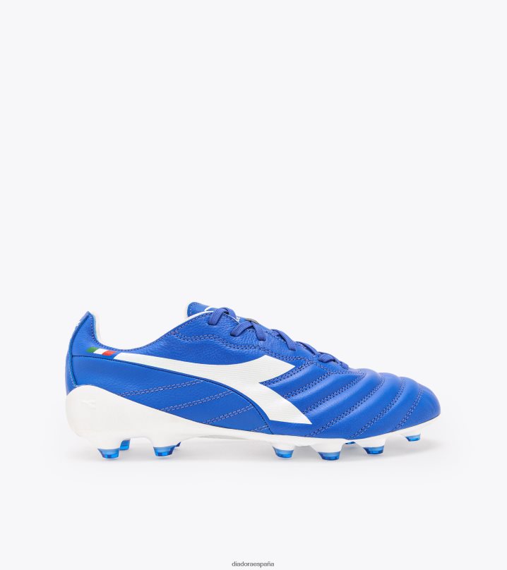 brasil elite2 tecnología ita lpx 8T8H4Z16 azul real/blanco óptico hombres Diadora zapatos