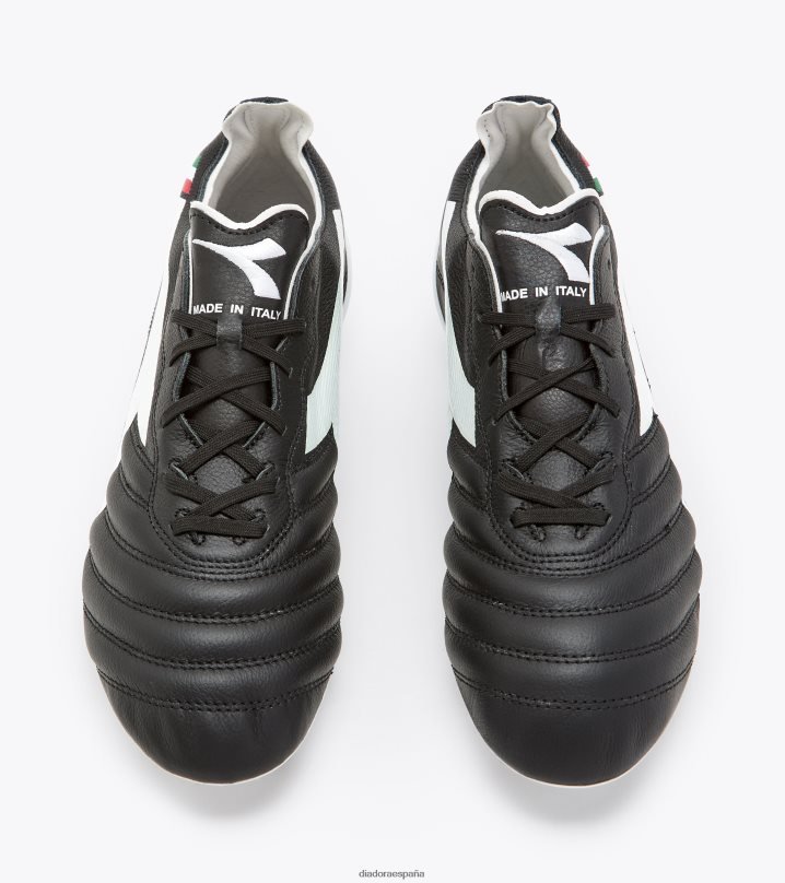 brasil elite2 tecnología ita lpx 8T8H4Z17 blanco negro hombres Diadora zapatos