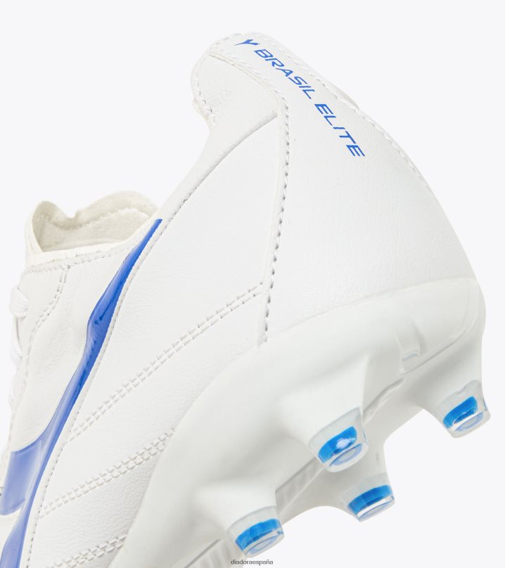 brasil elite 2lt lp12 8T8H4Z170 blanco óptico/azul real hombres Diadora zapatos