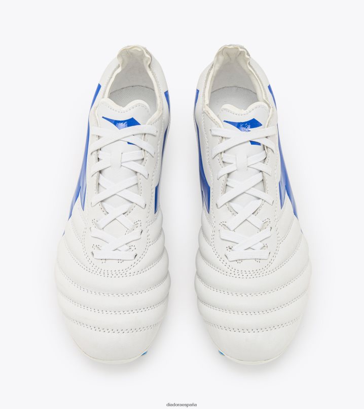 brasil elite 2lt lp12 8T8H4Z170 blanco óptico/azul real hombres Diadora zapatos