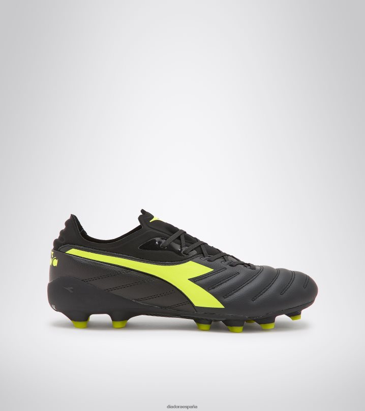 brasil elite tech lpx 8T8H4Z89 negro/amarillo fluo diadora hombres Diadora zapatos