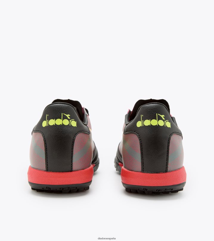 brasil elite veloce r tfr 8T8H4Z290 negro/amarillo fluo dd/rojo milano hombres Diadora zapatos