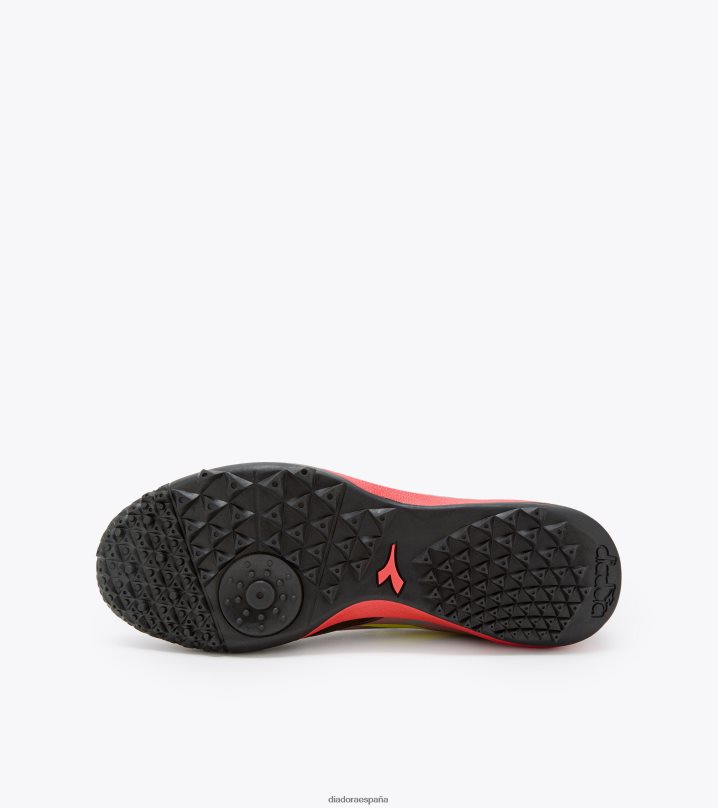 brasil elite veloce r tfr 8T8H4Z290 negro/amarillo fluo dd/rojo milano hombres Diadora zapatos